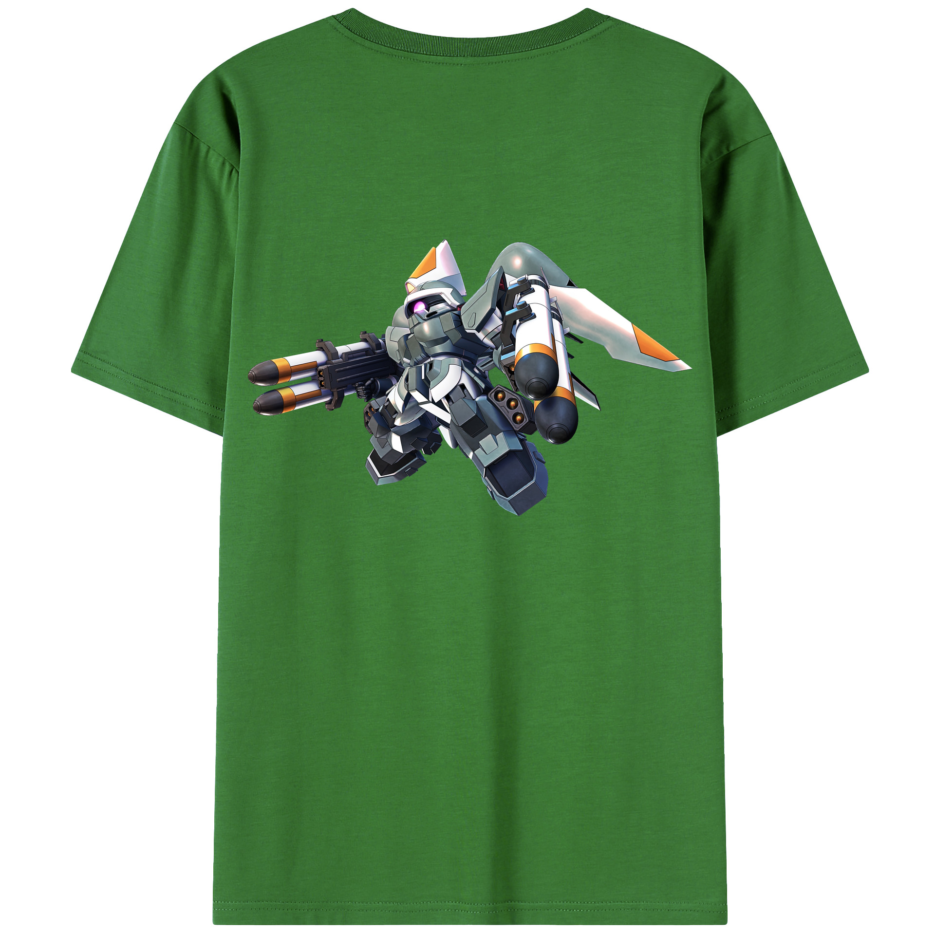 （画像用） 機動戦士ガンダム Mobile Suit Gundam レディース半袖Tシャツ(バックプリント)